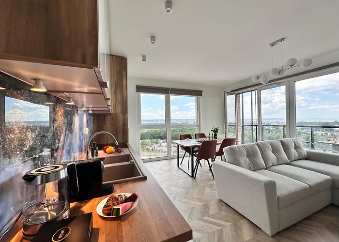 Maya\'S Flats & Resorts 100 Sea View - 3 Pokojowy Apartament Na Letnicy