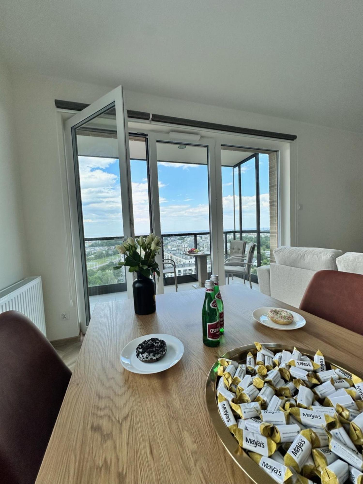 Maya's Flats & 100 Sea View - 3 Pokojowy Na Letnicy Apartment Danzig
