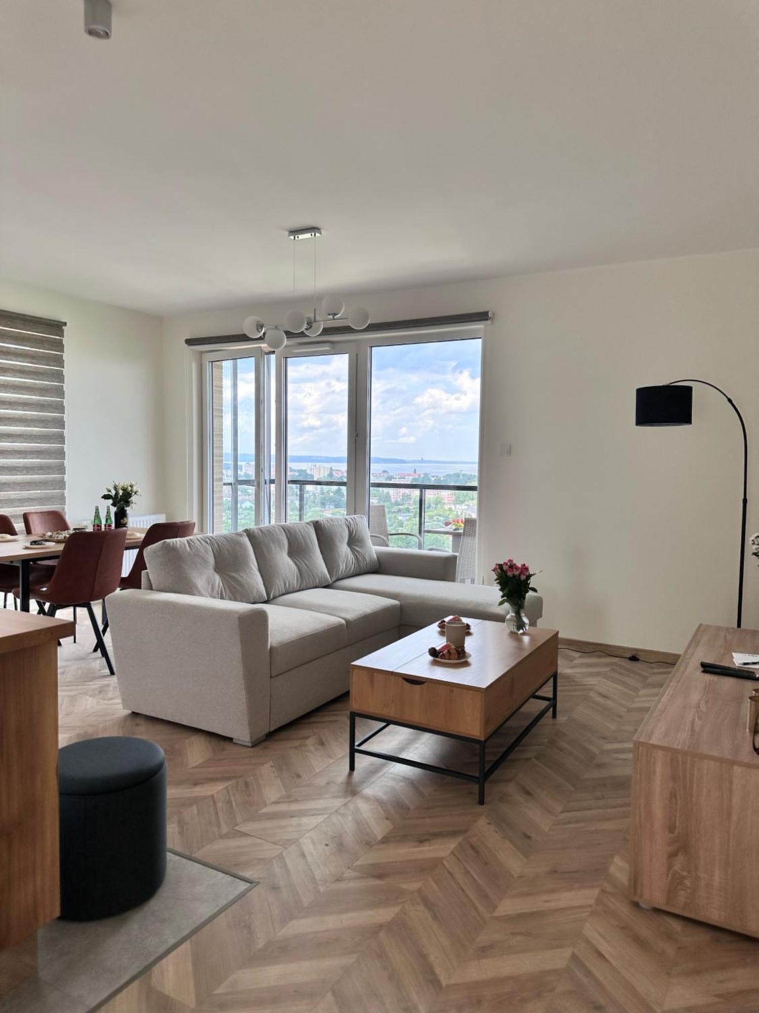 Maya's Flats & 100 Sea View - 3 Pokojowy Na Letnicy Apartment Danzig
