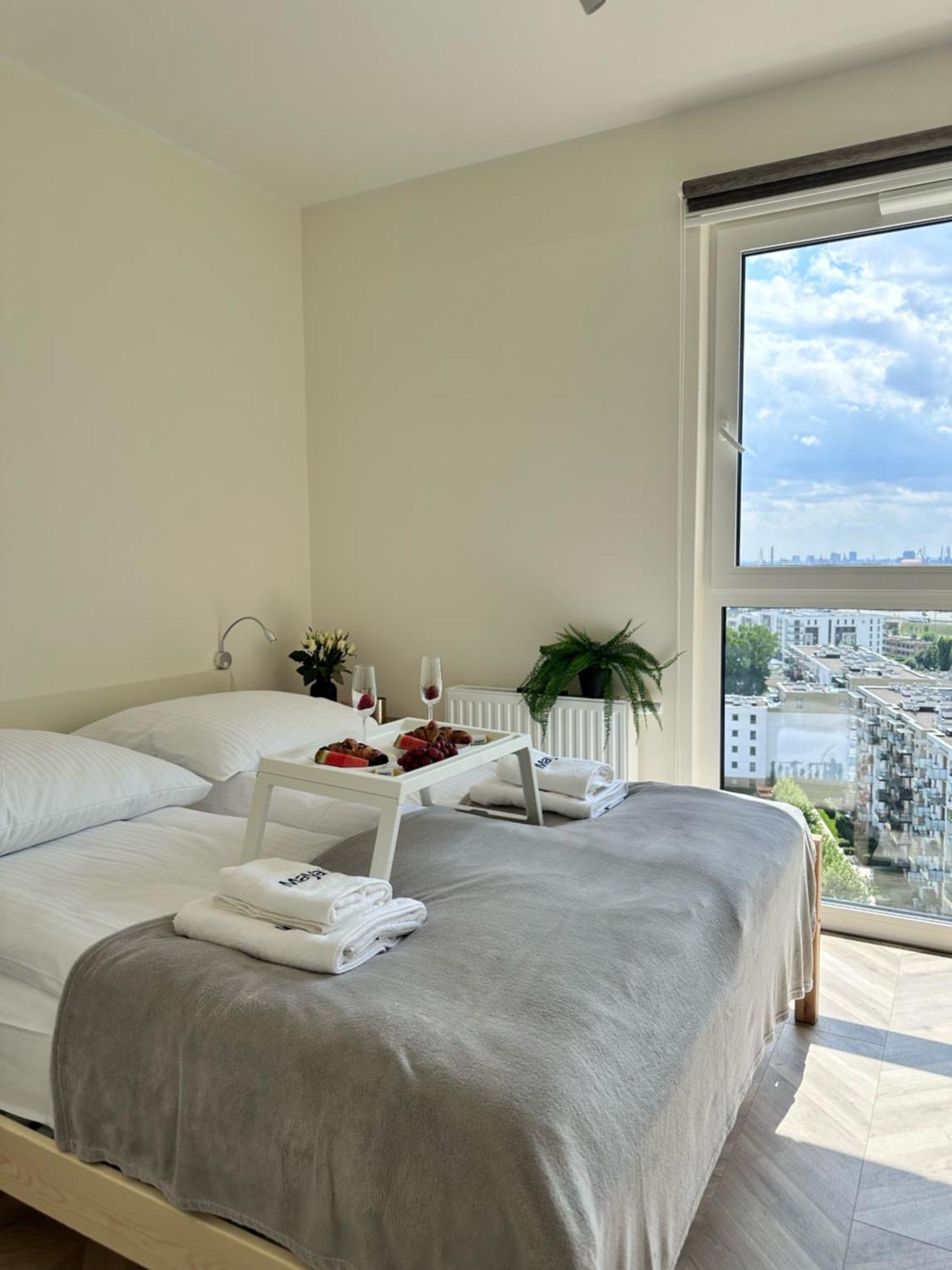 Maya's Flats & 100 Sea View - 3 Pokojowy Na Letnicy Danzig